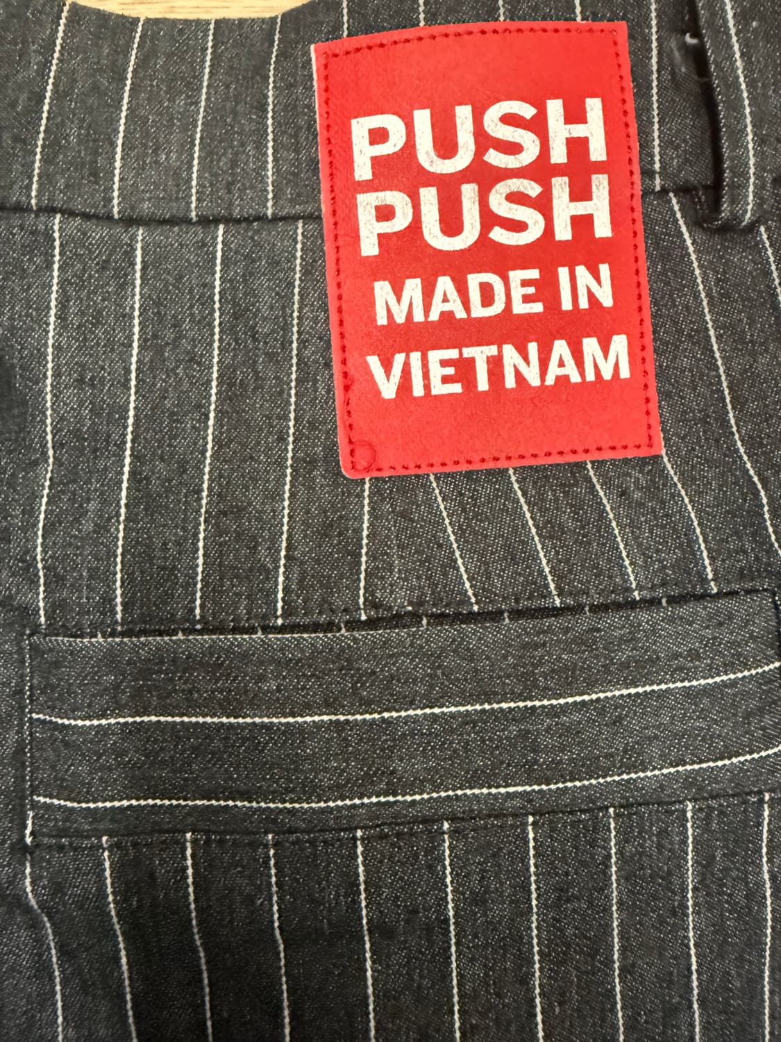 Push push 스트라이프 팬츠 상품이미지1