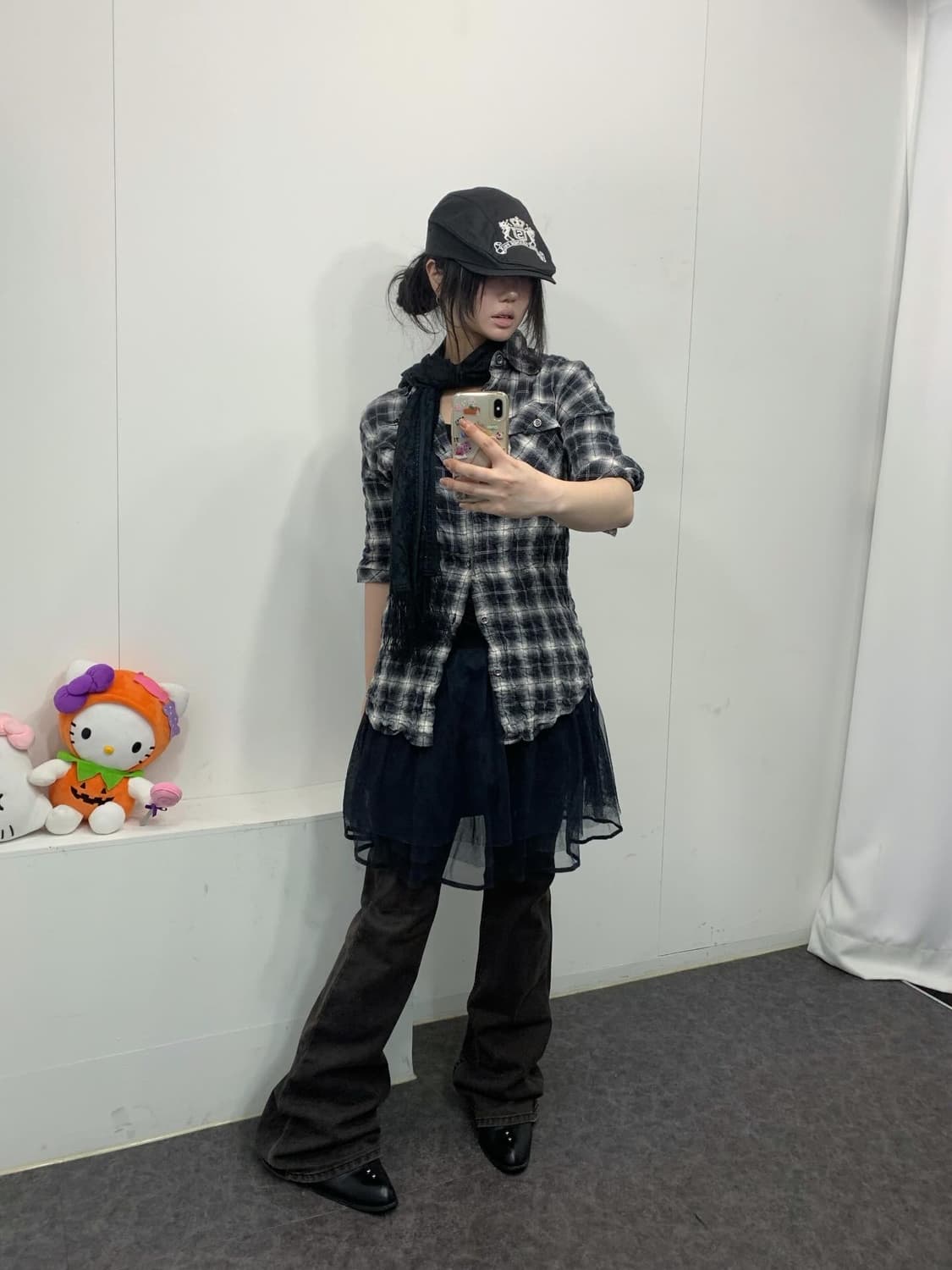 오리엔탈 세미 펑크 레이어드 코디 상품이미지1