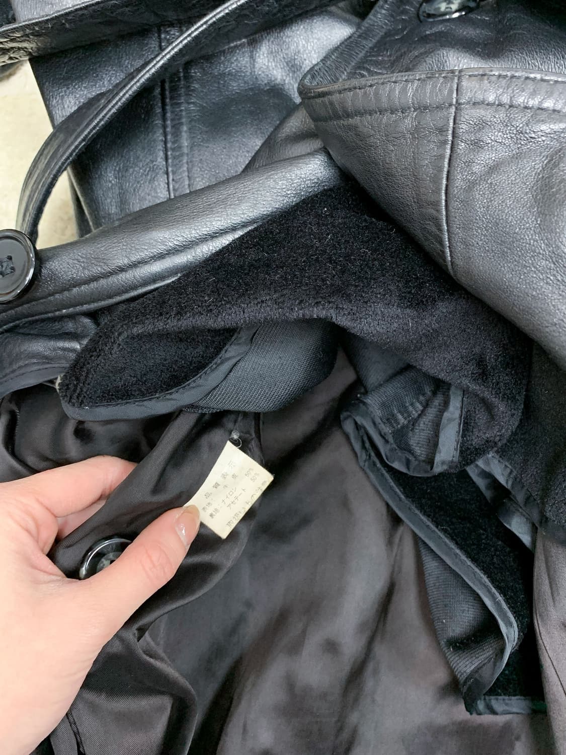 Fur Leather Coat 상품이미지3