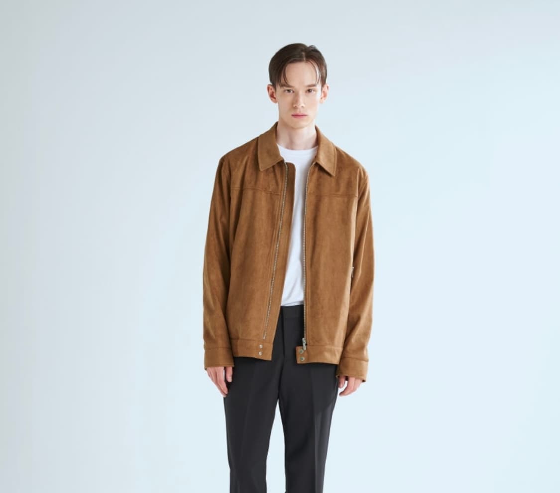 지플리쉬 만다 스웨이드 자켓 L 상품이미지3