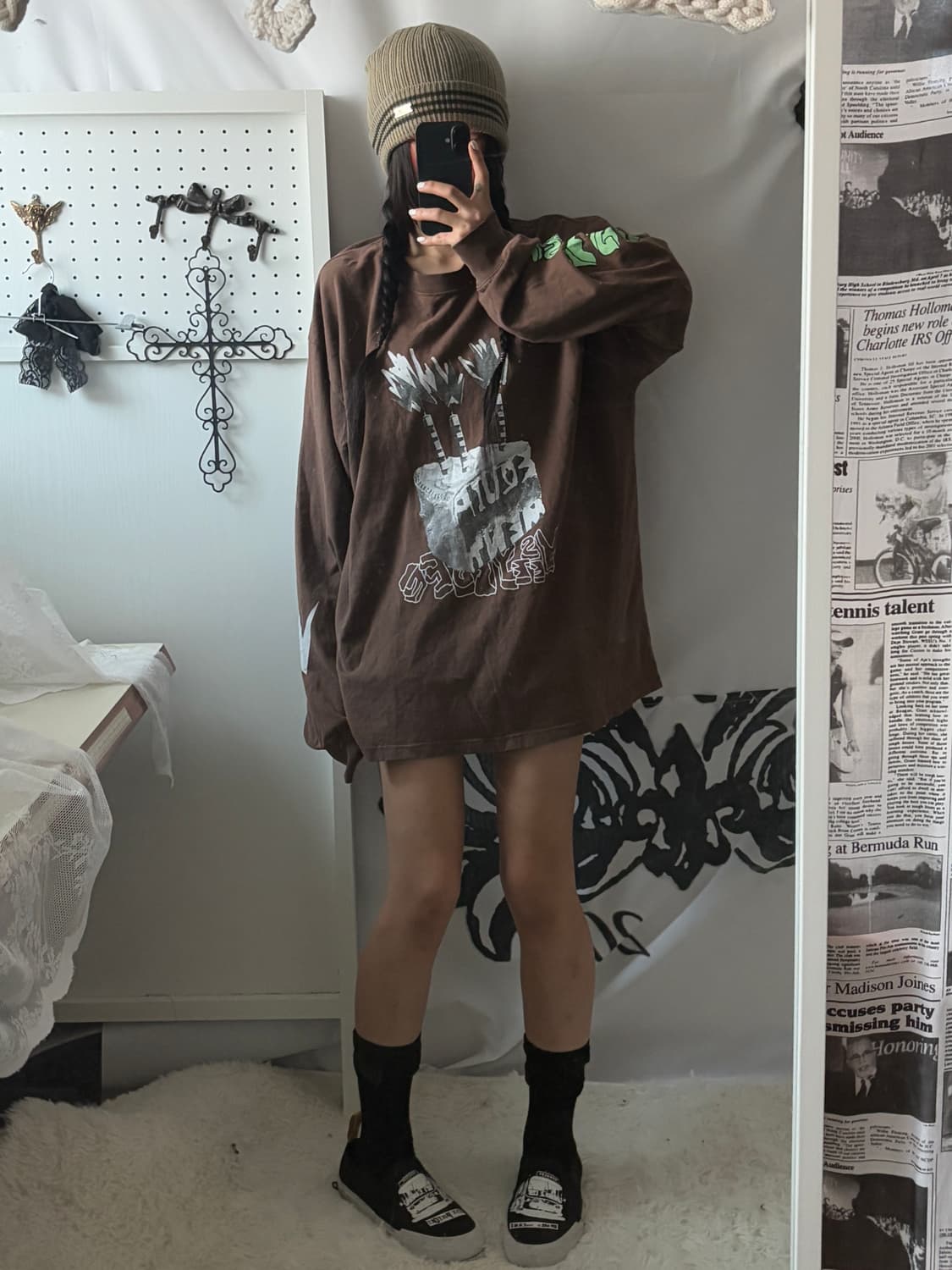 Yeseyesee Brown Long Sleeve 상품이미지2