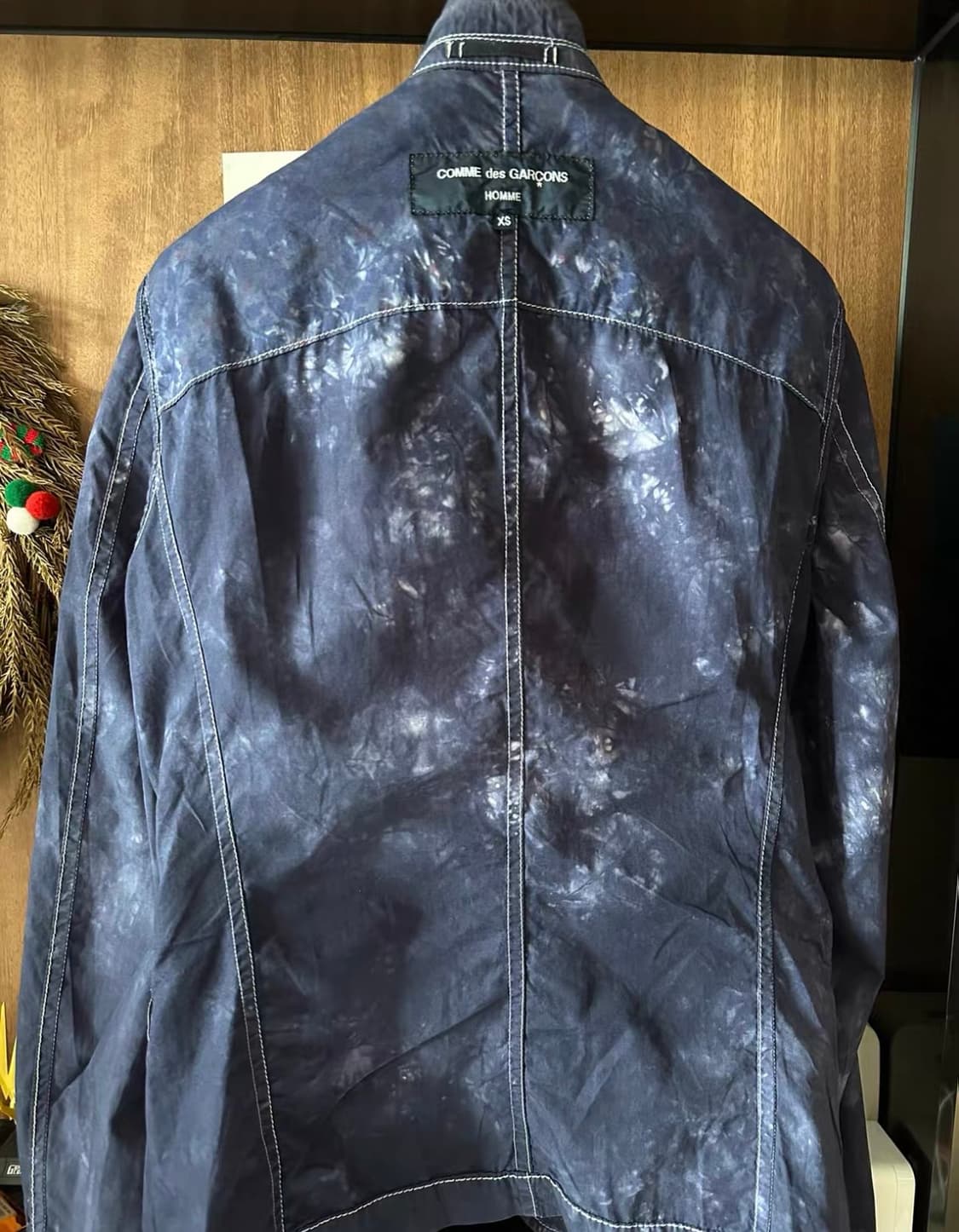 2010ss 꼼데가르송 옴므 퍼플 타이다이 블레이저자켓 상품이미지4