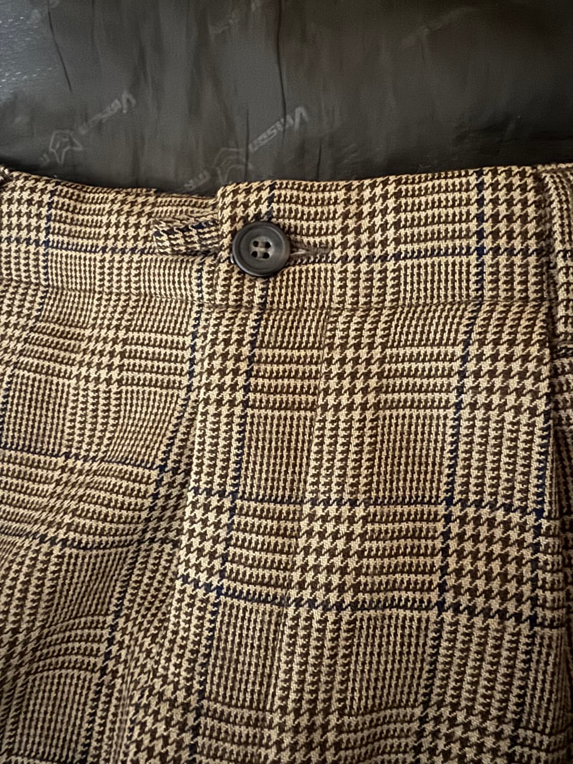 드리스 반 노튼 체크 트라우저 상품이미지3