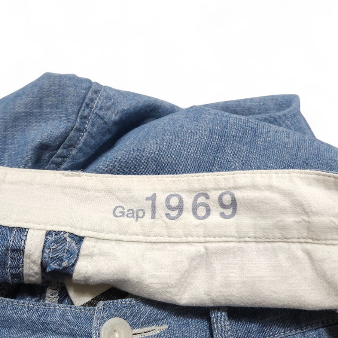 32)GAP 갭 샴브레이 반바지 상품이미지4