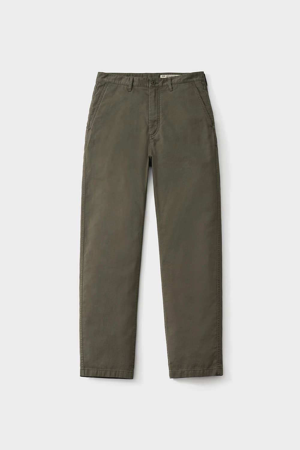 포터리 가먼트 워시드 스트레이트 팬츠 카키 상품이미지8