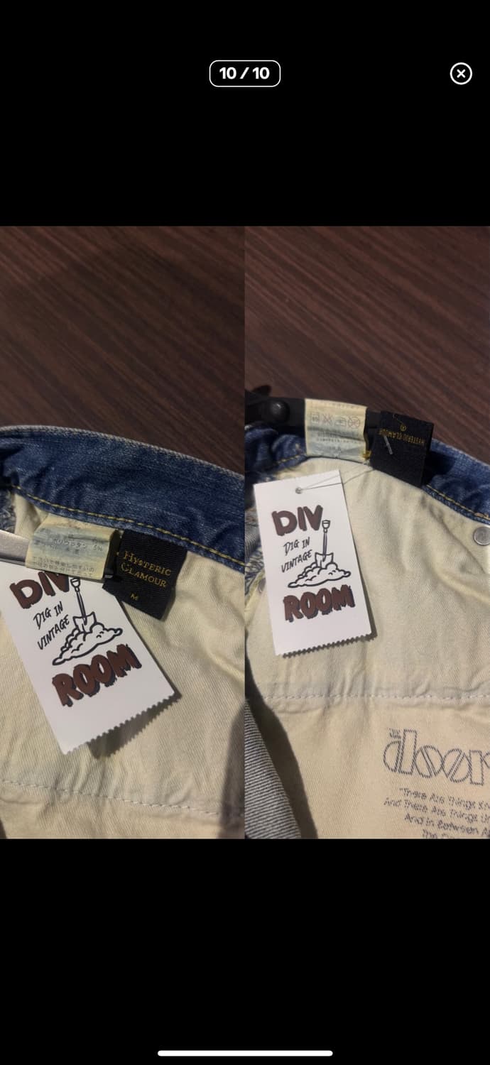 히스테릭 글래머 데님 팬츠 상품이미지9