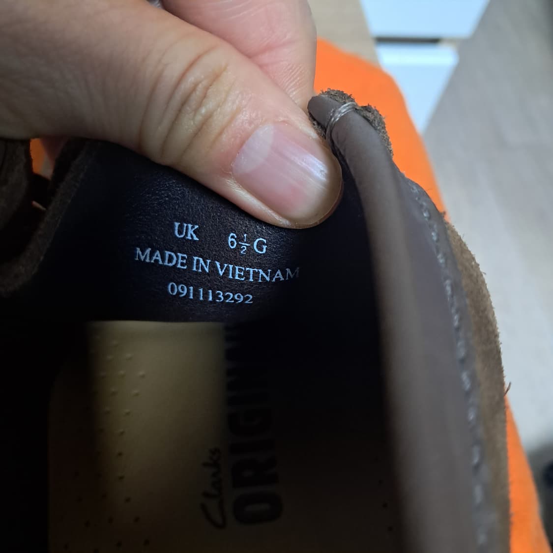 클락스 왈라비 브라운 UK 6.5(약 255~260) 상품이미지8