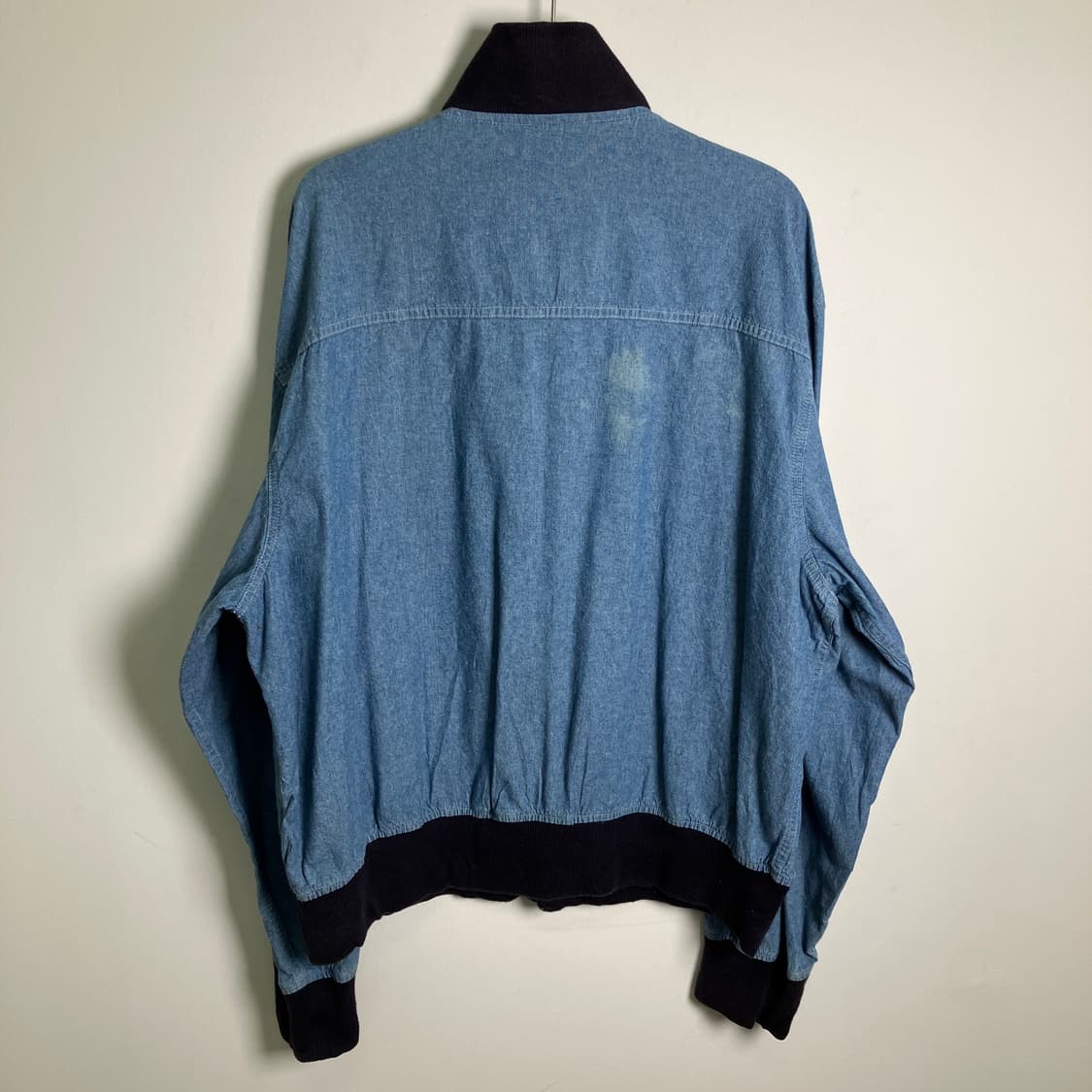 80's 폴로 랄프로렌 데님 블루종 자켓 XL 상품이미지6