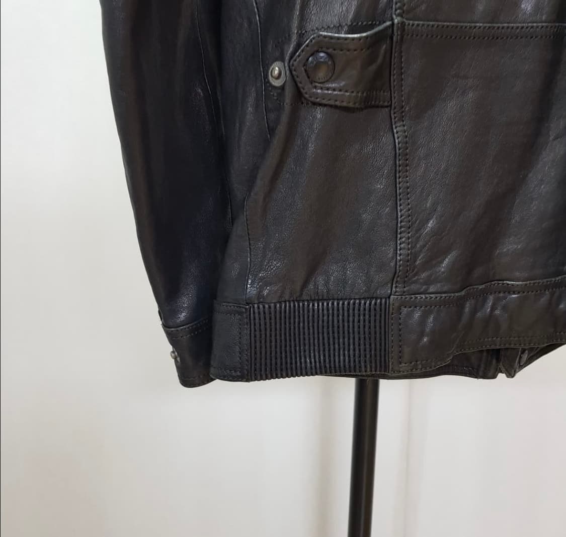 올젠 양가죽 블랙 자켓 상품이미지6