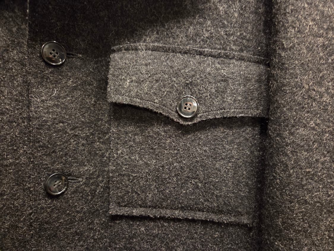 아그네스베 헤비멜톤울 자켓 상품이미지5