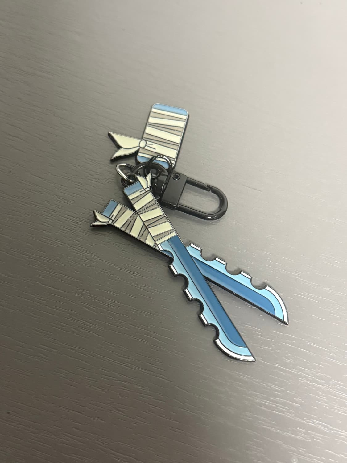 귀멸의칼날 이노스케 일륜도 키링 상품이미지1