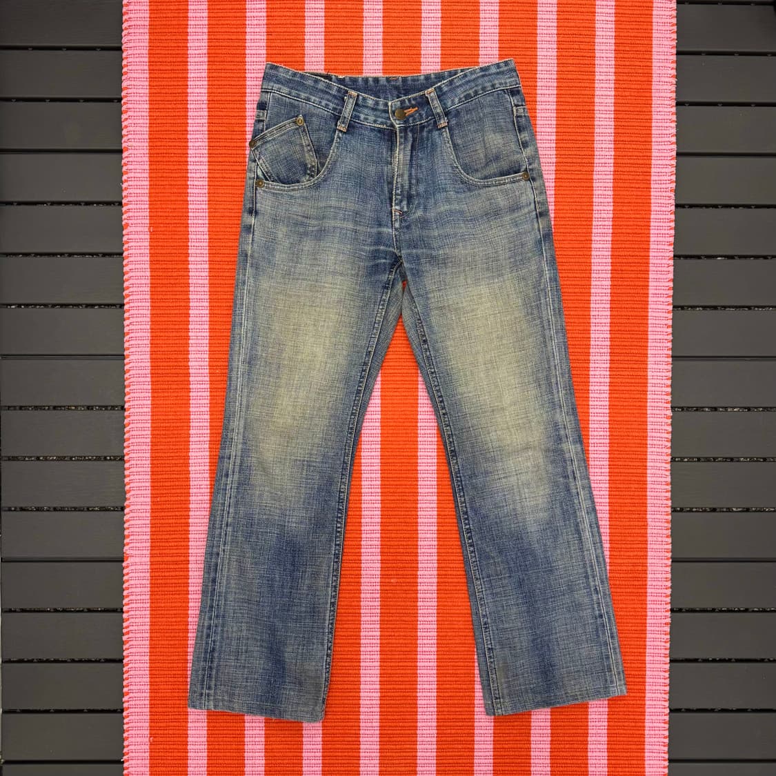 90s Lee 라이더스 세미 부츠컷 데님 (29)   상품이미지1