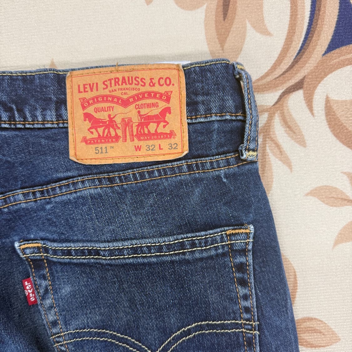 (30)리바이스Levis 511 워싱 데님팬츠 상품이미지2