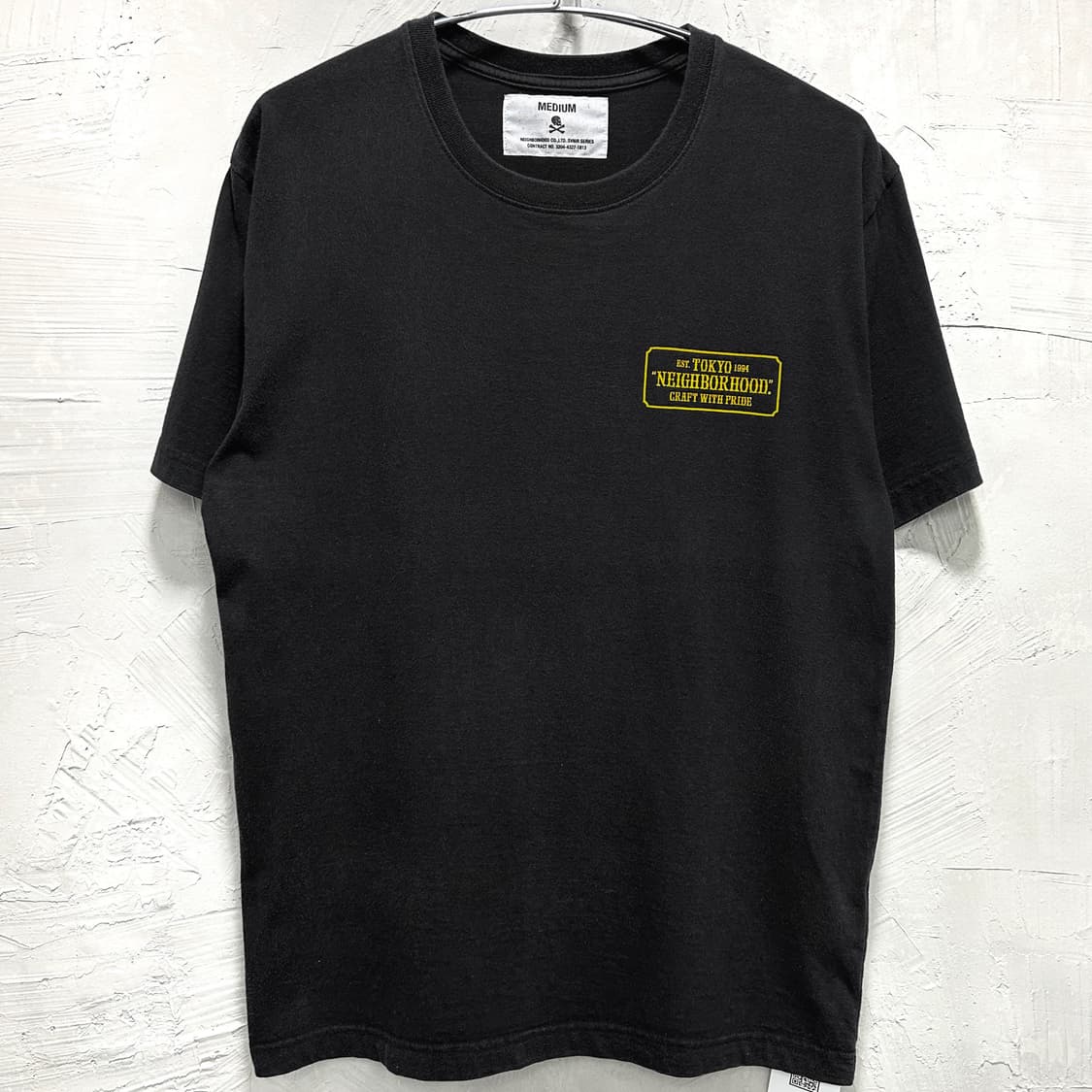 네이버후드 바쉴드 로고 하프 티셔츠 상품이미지3