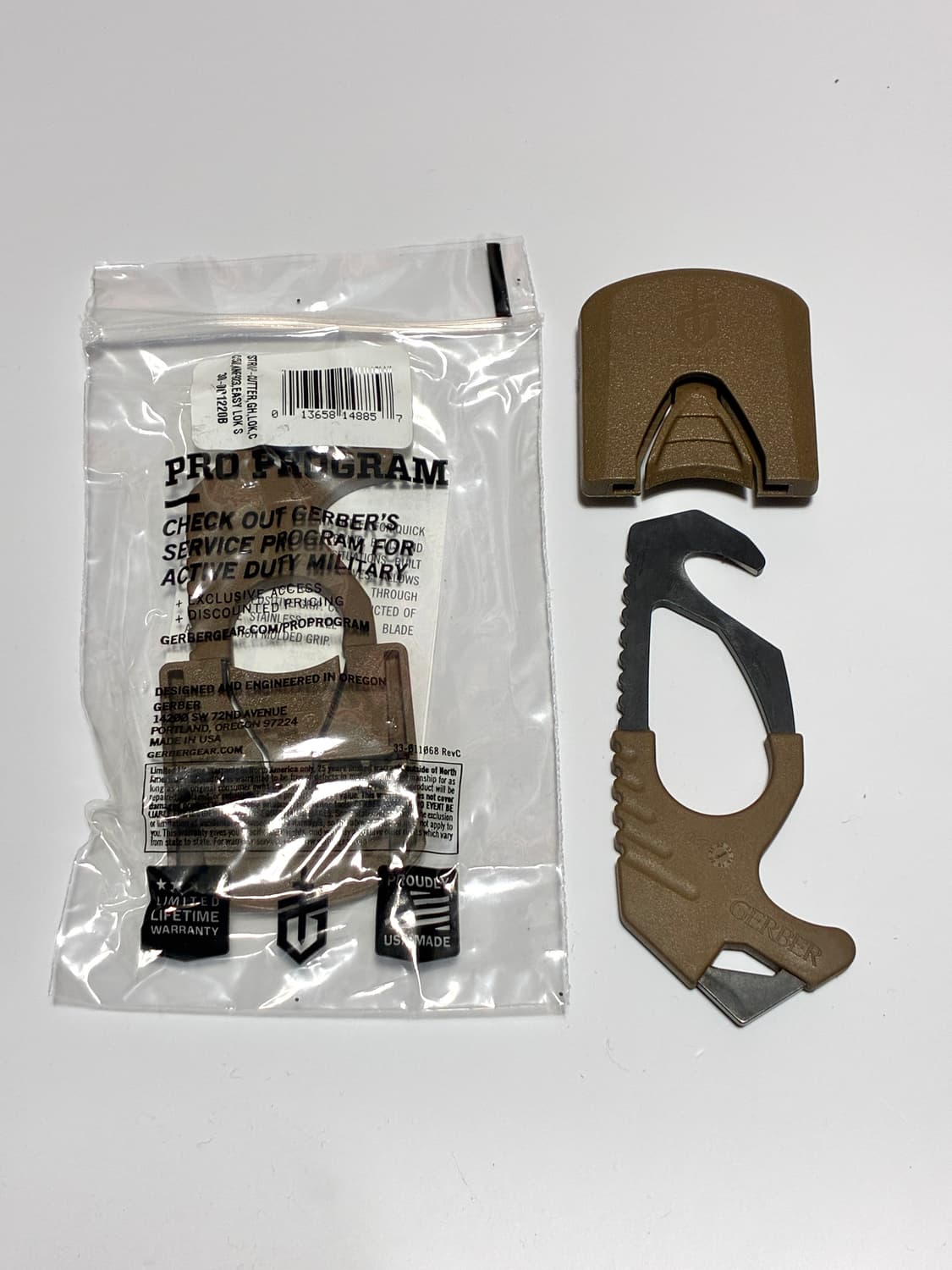 비상용 스트랩 커터 (거버 GERBER 새상품) 상품이미지3