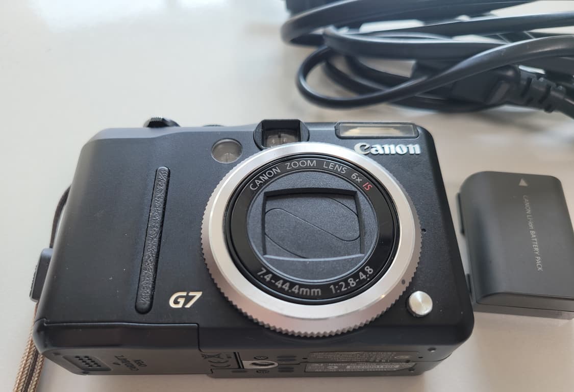 캐논 디카 G7 레트로 카메라 상태 좋음 상품이미지2