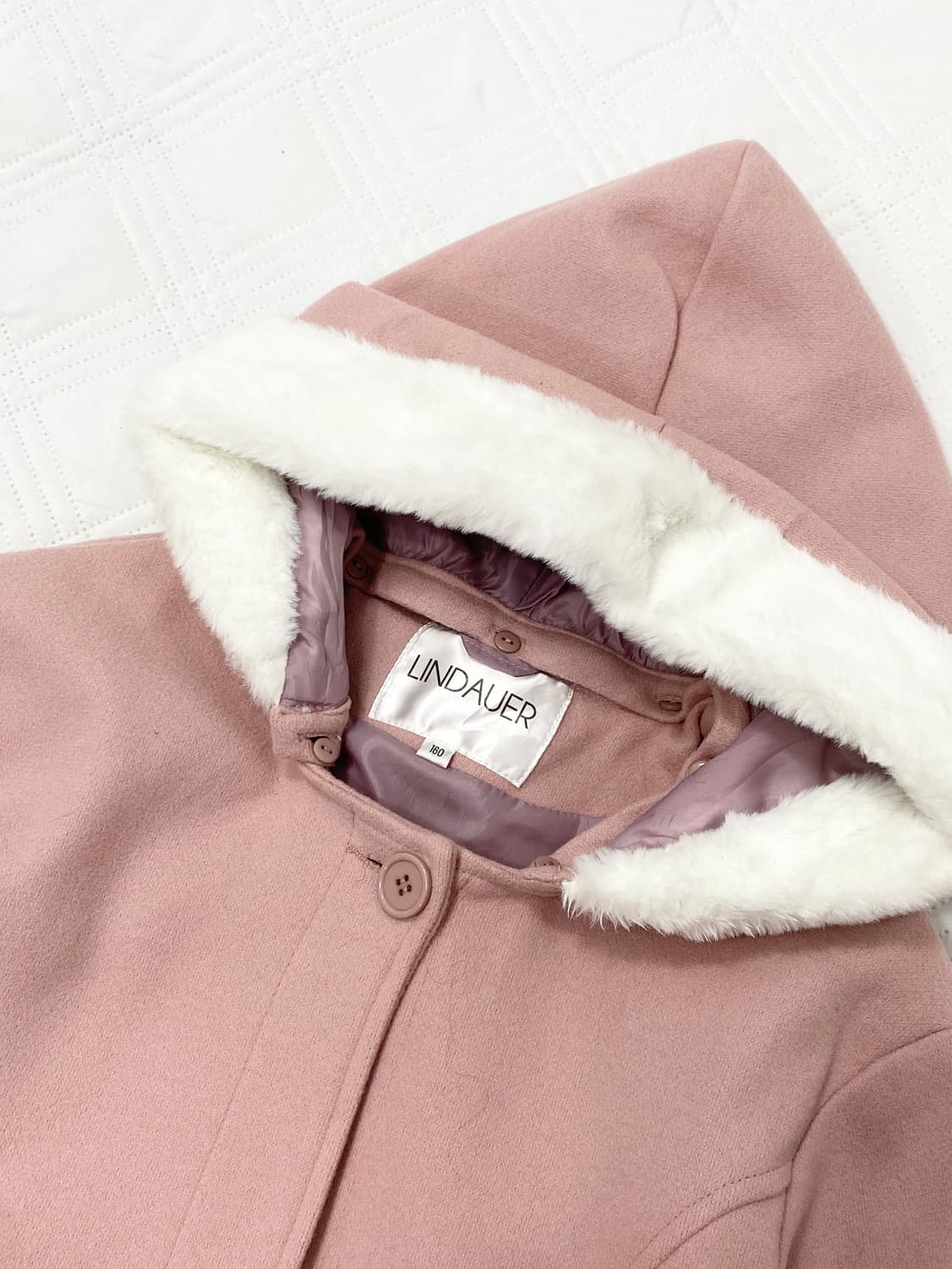 ꒰ঌ 러블리 인디핑크 폭닥 코트 ໒꒱ 상품이미지5