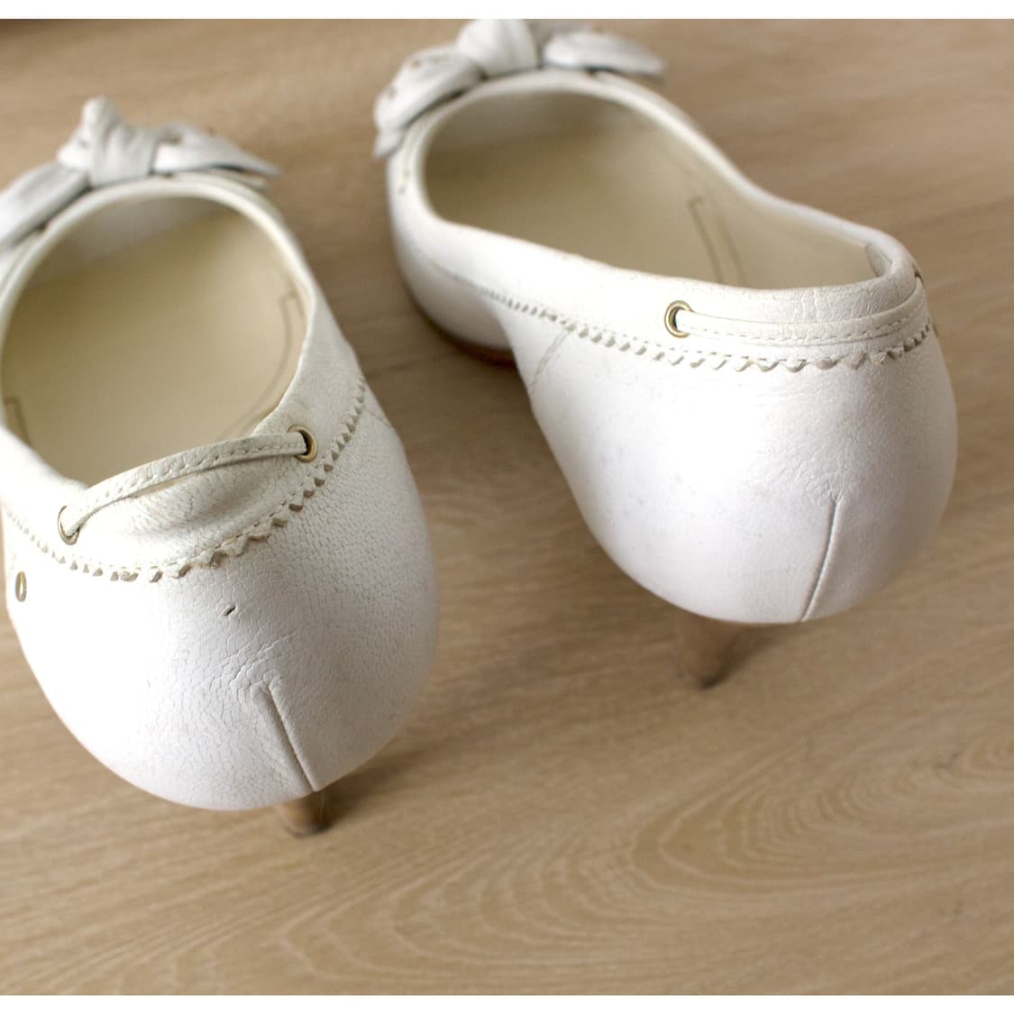 GINZA BRAND 리본 우드 힐𓂃 ♬ 상품이미지5