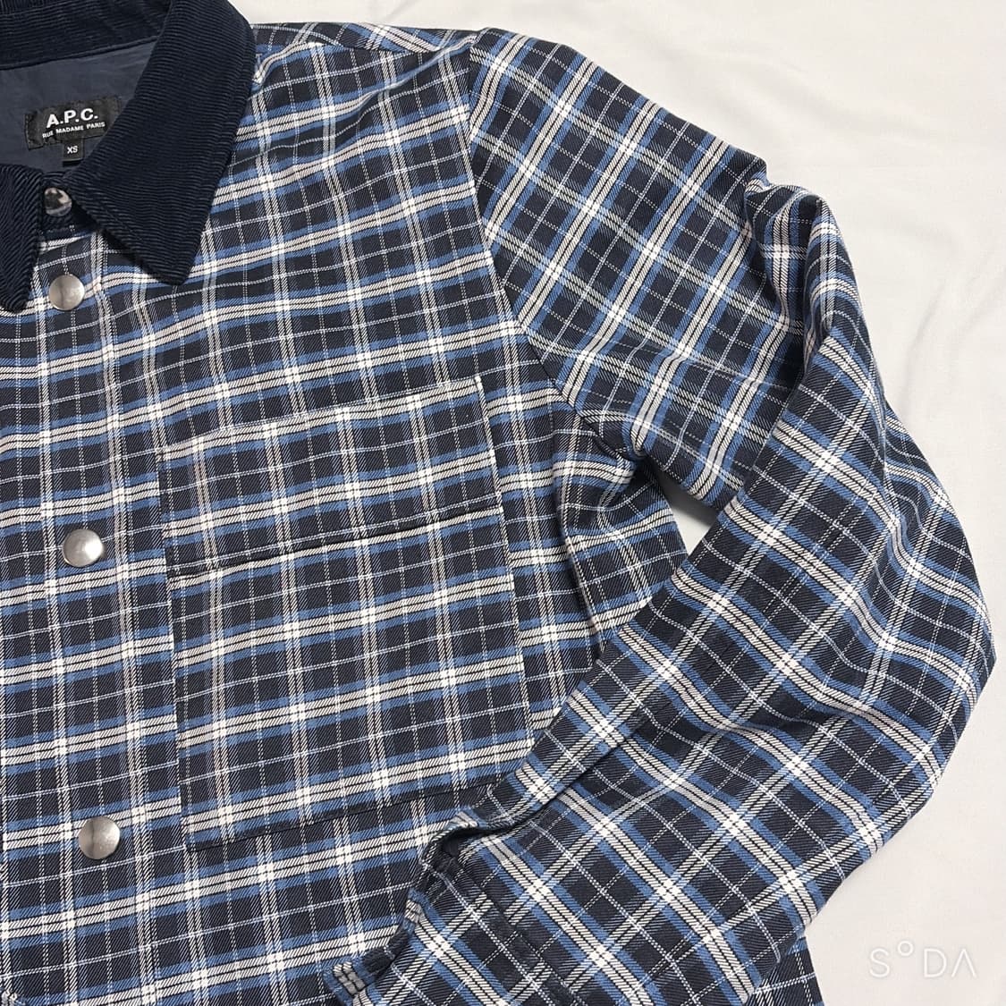 A.P.C 체크 셔츠 자켓 상품이미지4