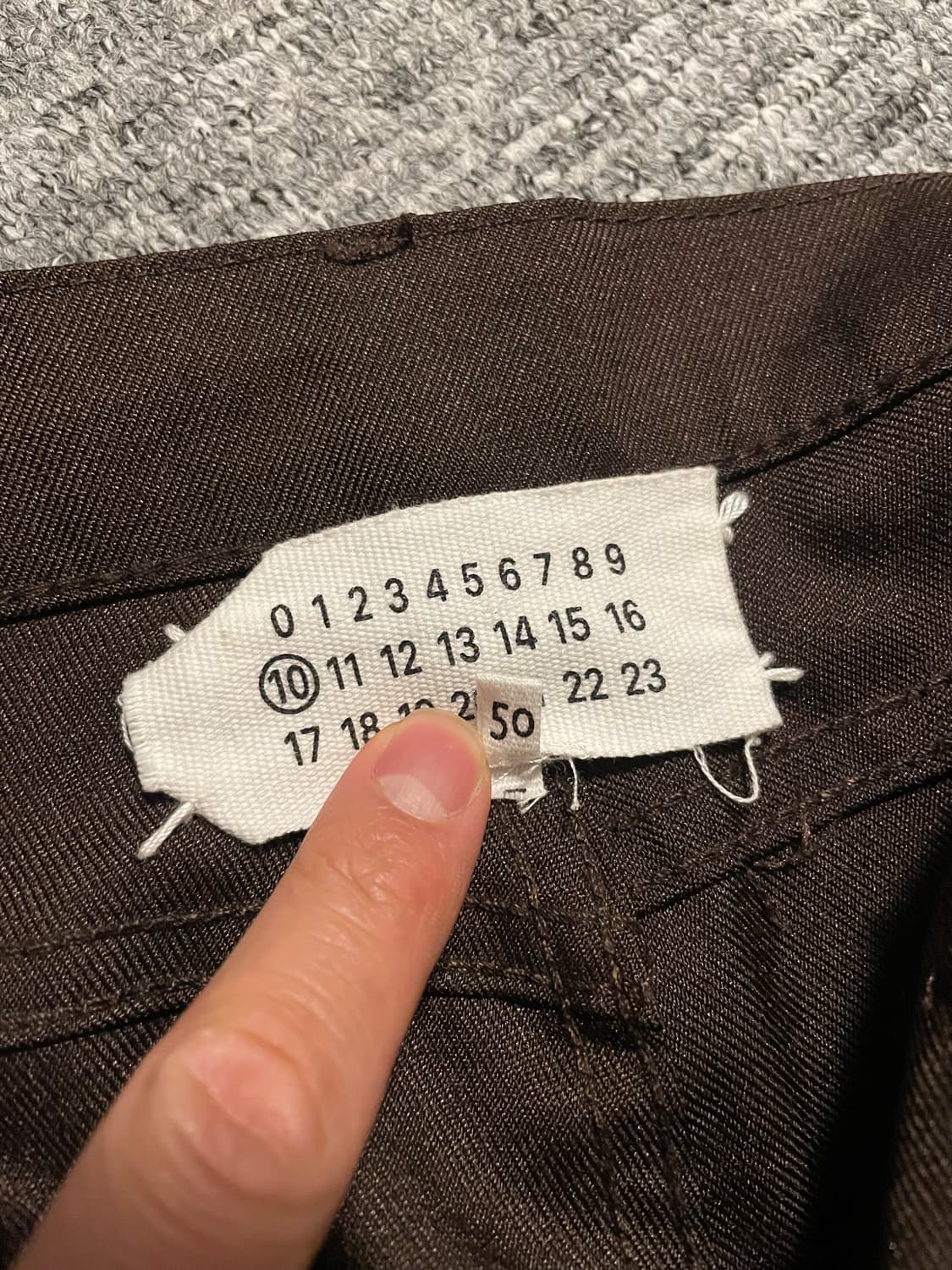 17AW 마르지엘라 트라우저 [50] 상품이미지4