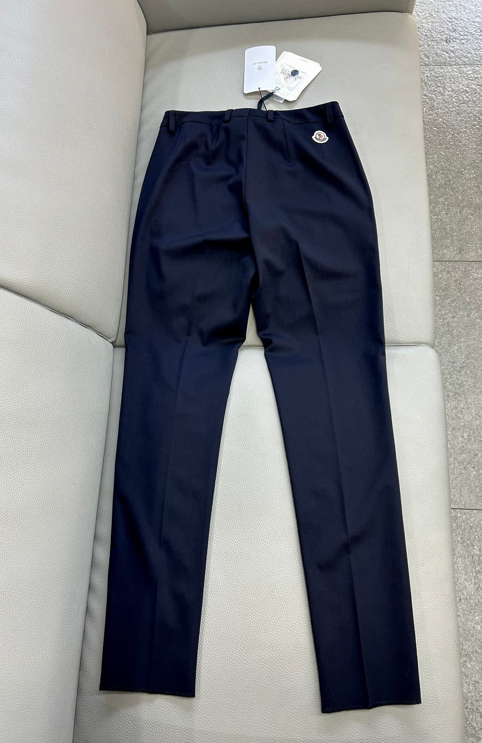 몽클레어 여성 와펜 울 슬랙스 팬츠(62/38)새상품 상품이미지4