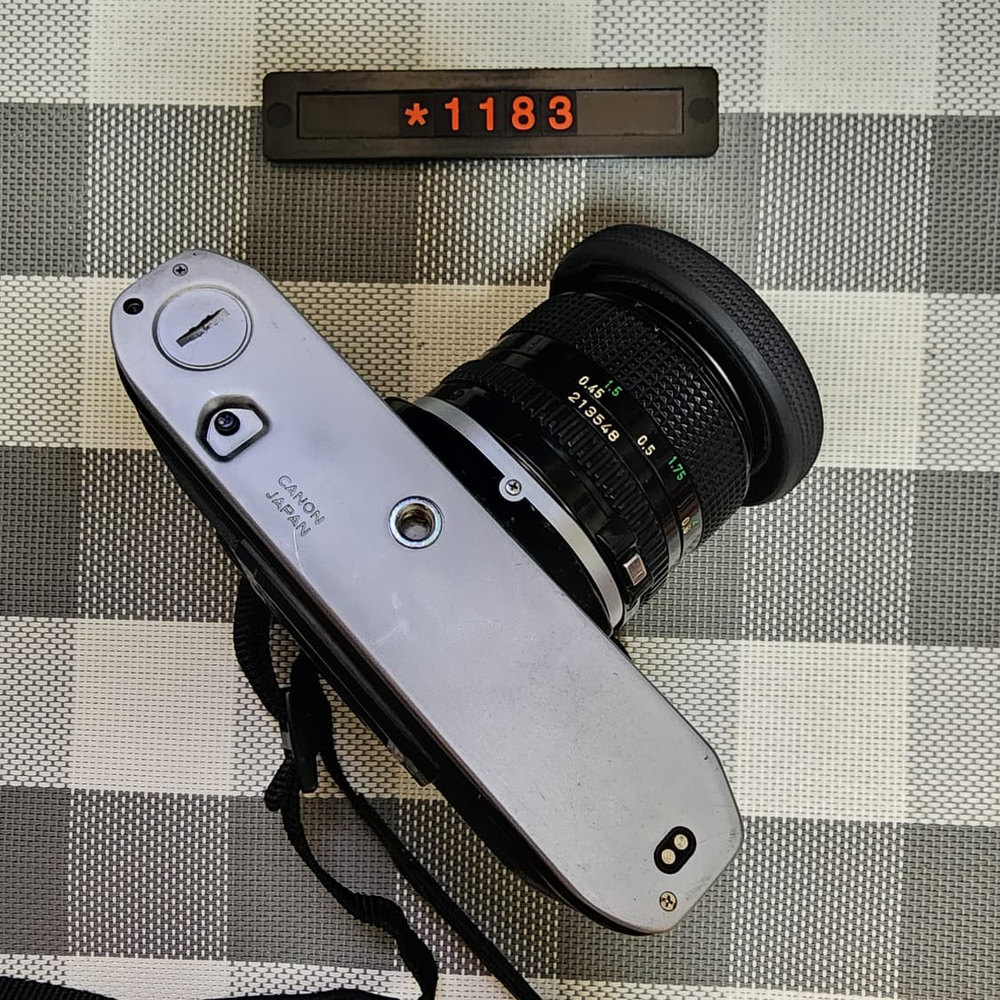 캐논 AE-1 필름카메라 실버바디 1.4 단렌즈 상품이미지5