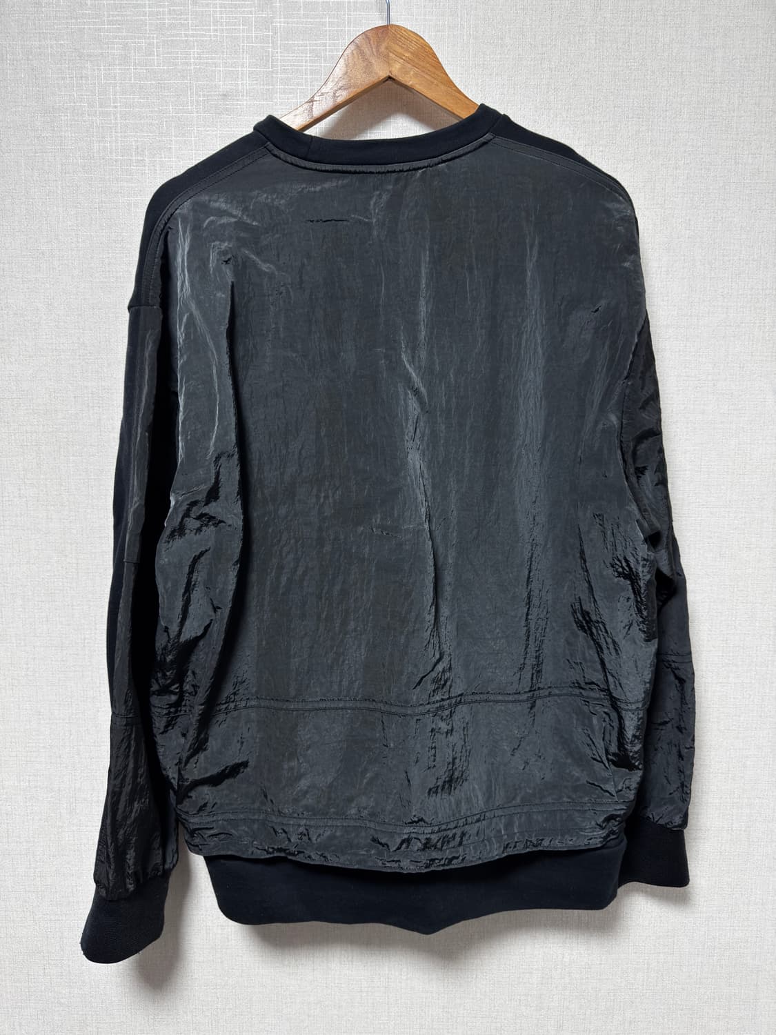 타임옴므 백 레이어드 맨투맨 100 상품이미지2