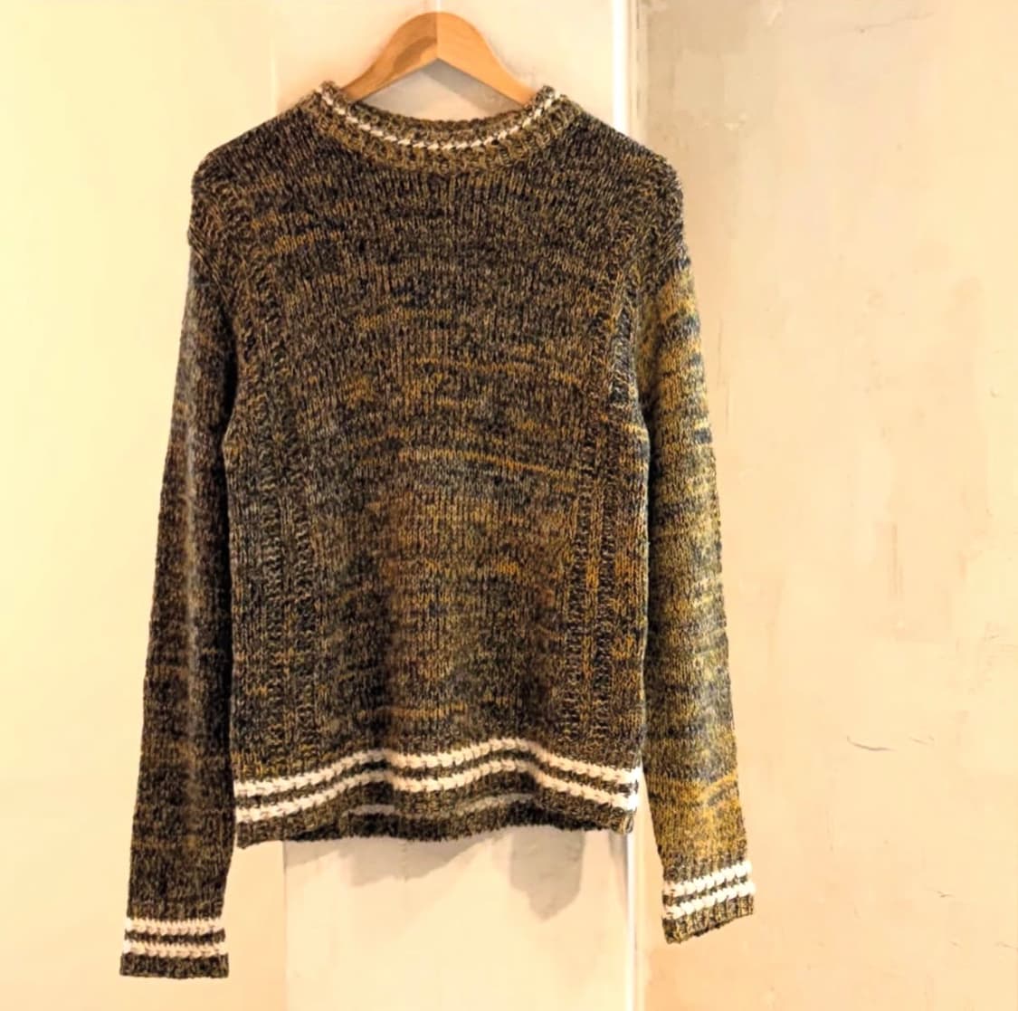 앤더슨벨 유니섹스 탐 멜란지 크루넥 스웨터 상품이미지2