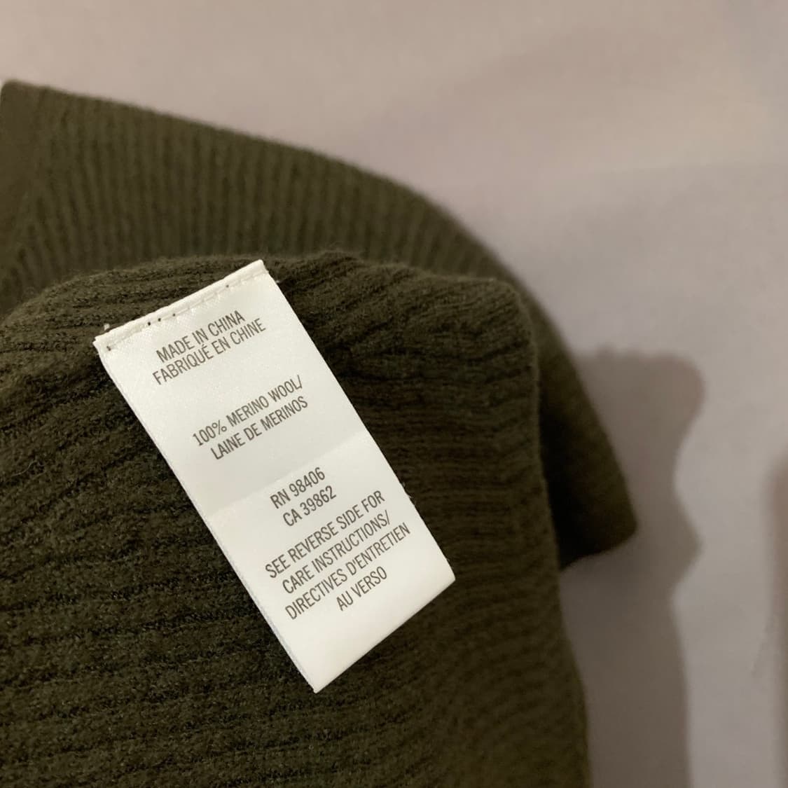 S THEORY 띠어리 메리노울 골지 반팔 니트 상품이미지5