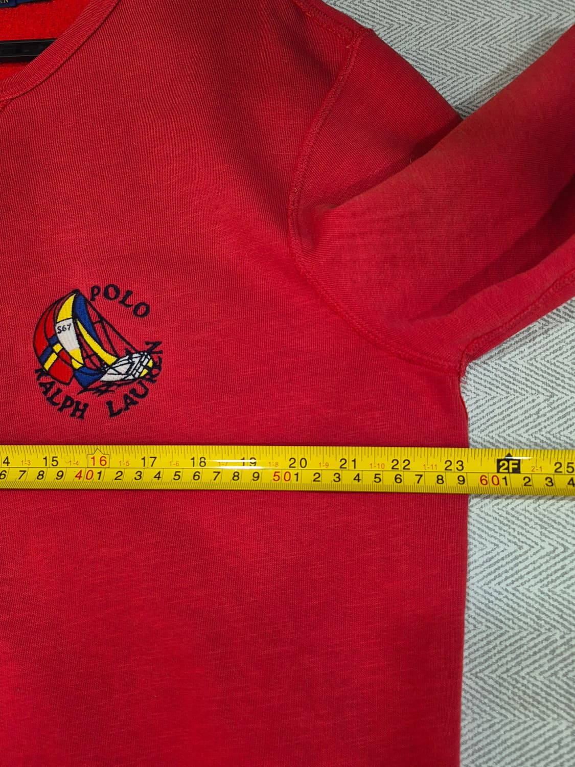 폴로랄프로렌 노티컬 크루 자수 세일링 맨투맨 남성 100~105사이즈 상품이미지7