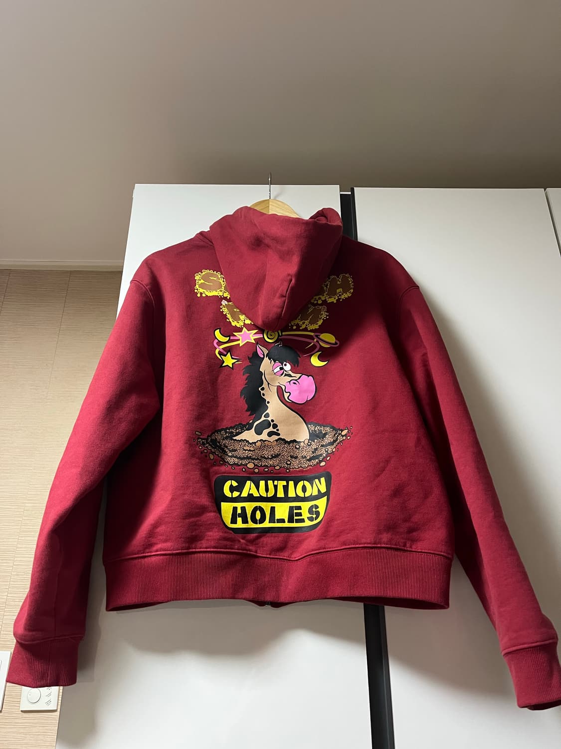 [S] 스카이하이팜 후드집업 버건디 상품이미지2