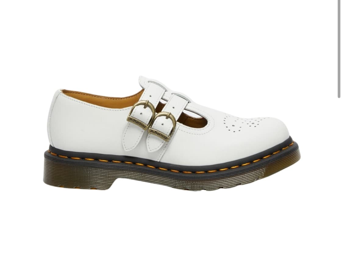 (W) 닥터마틴 8065 스무스 레더 메리 제인 화이트 상품이미지1