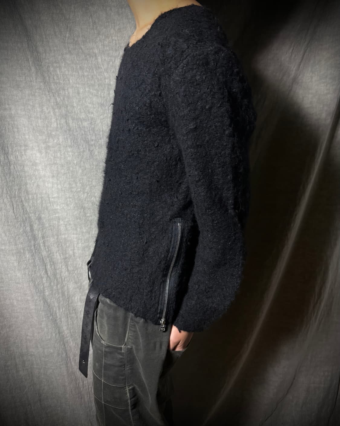 Isamu Katayama Backlash Bouclé Side-Zip  상품이미지2