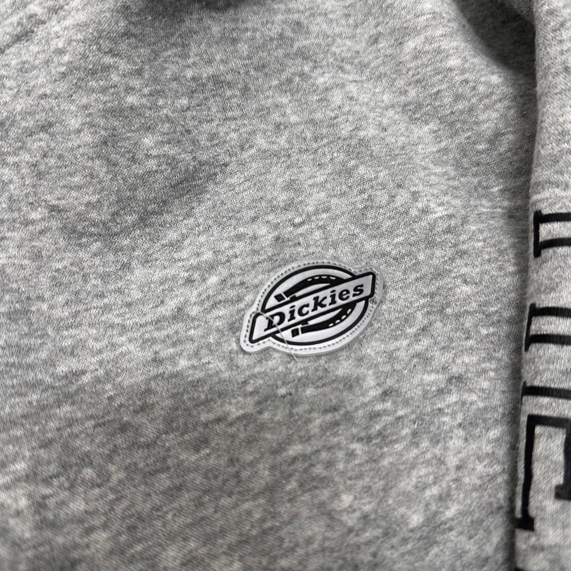 Dickies 디키즈 기모 후드티 그레이 L 상품이미지4