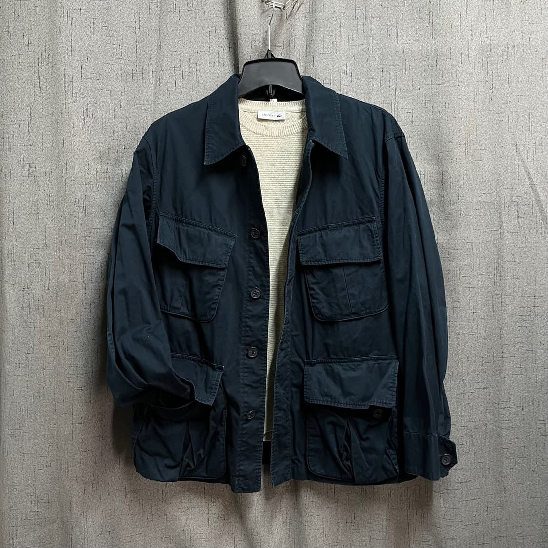 [M] 유니클로 U 밀리터리 워크자켓 남성셔츠 상품이미지2