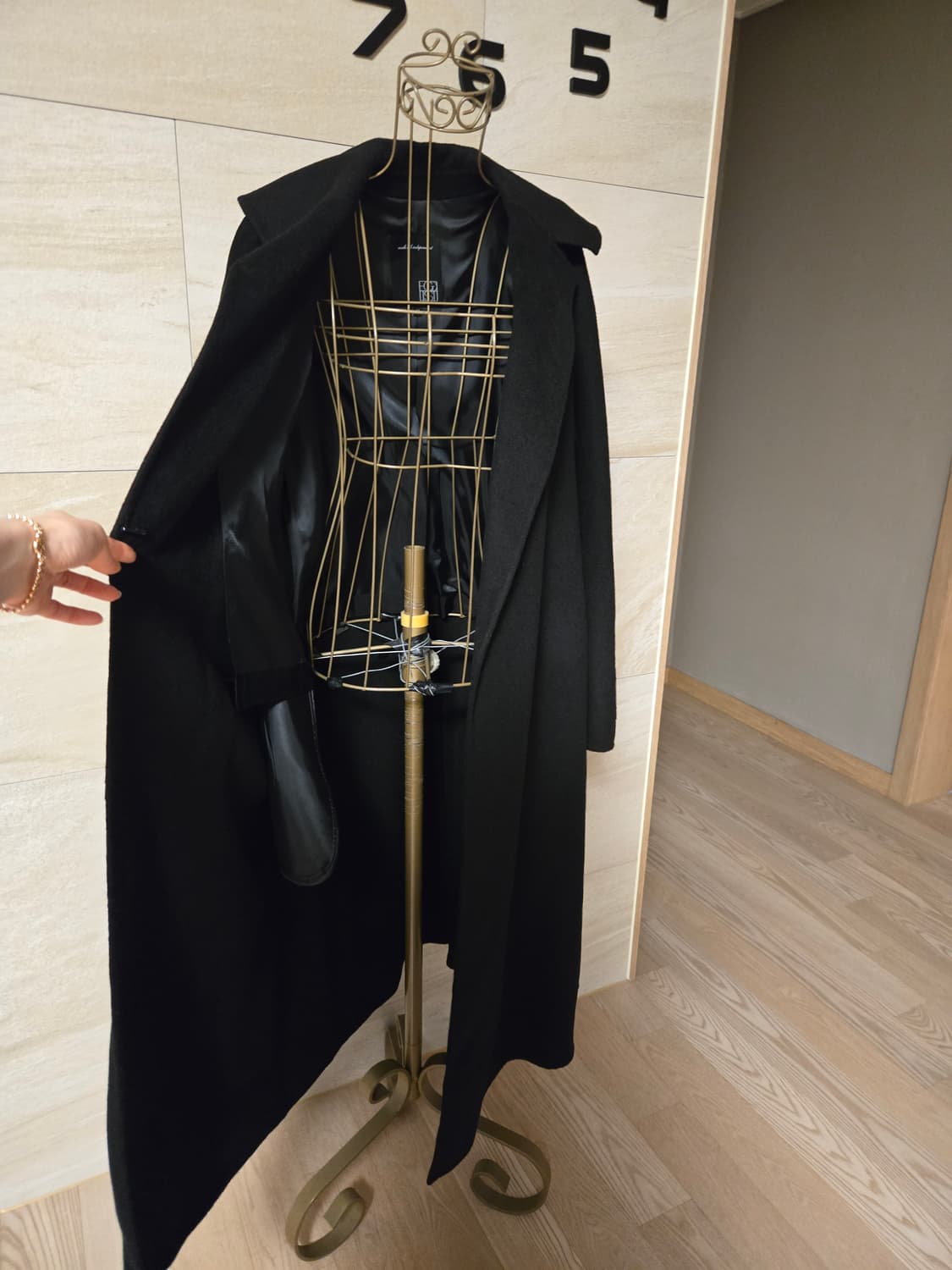 [66] 에고이스트 밸트 울 롱코트 상품이미지3