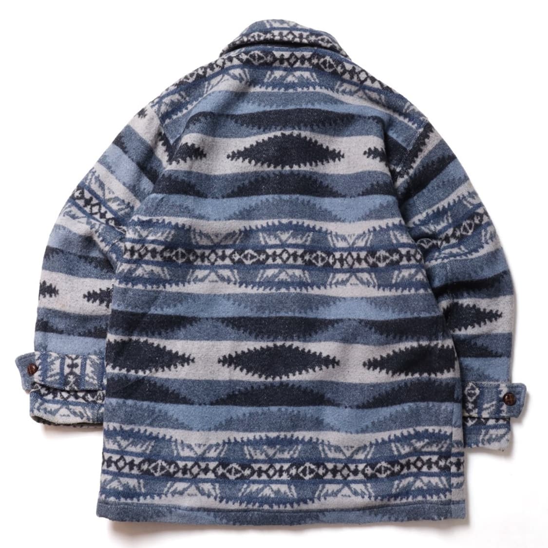 Vintage Nordic Pattern Wool Coat 

 상품이미지5