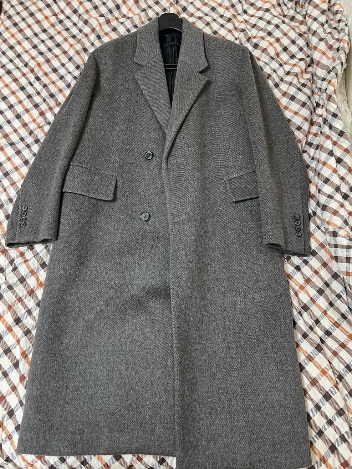 하우트옴므 캐시미어 오버 코트 상품이미지4