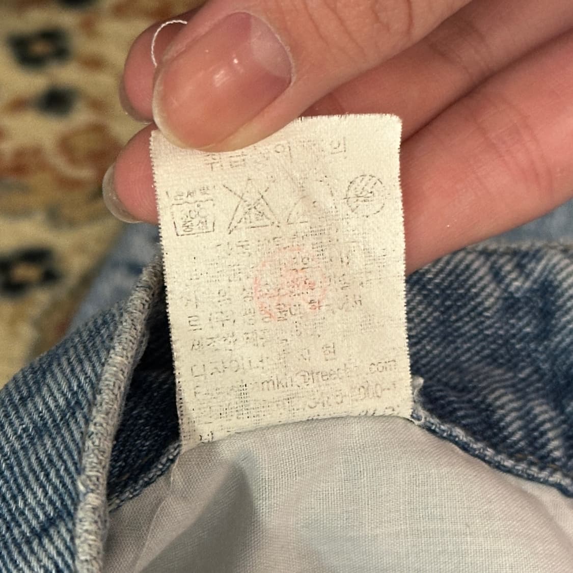 Lee 리 90s 루즈핏 데님 팬츠 (34) 상품이미지8