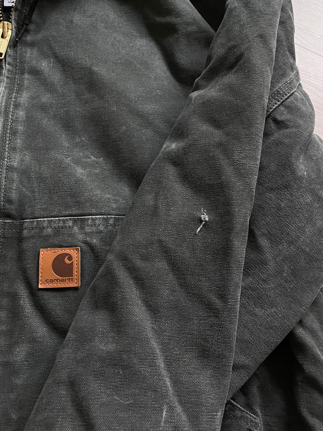 칼하트 j130 mos 모스 액티브 샌드스톤 상품이미지7