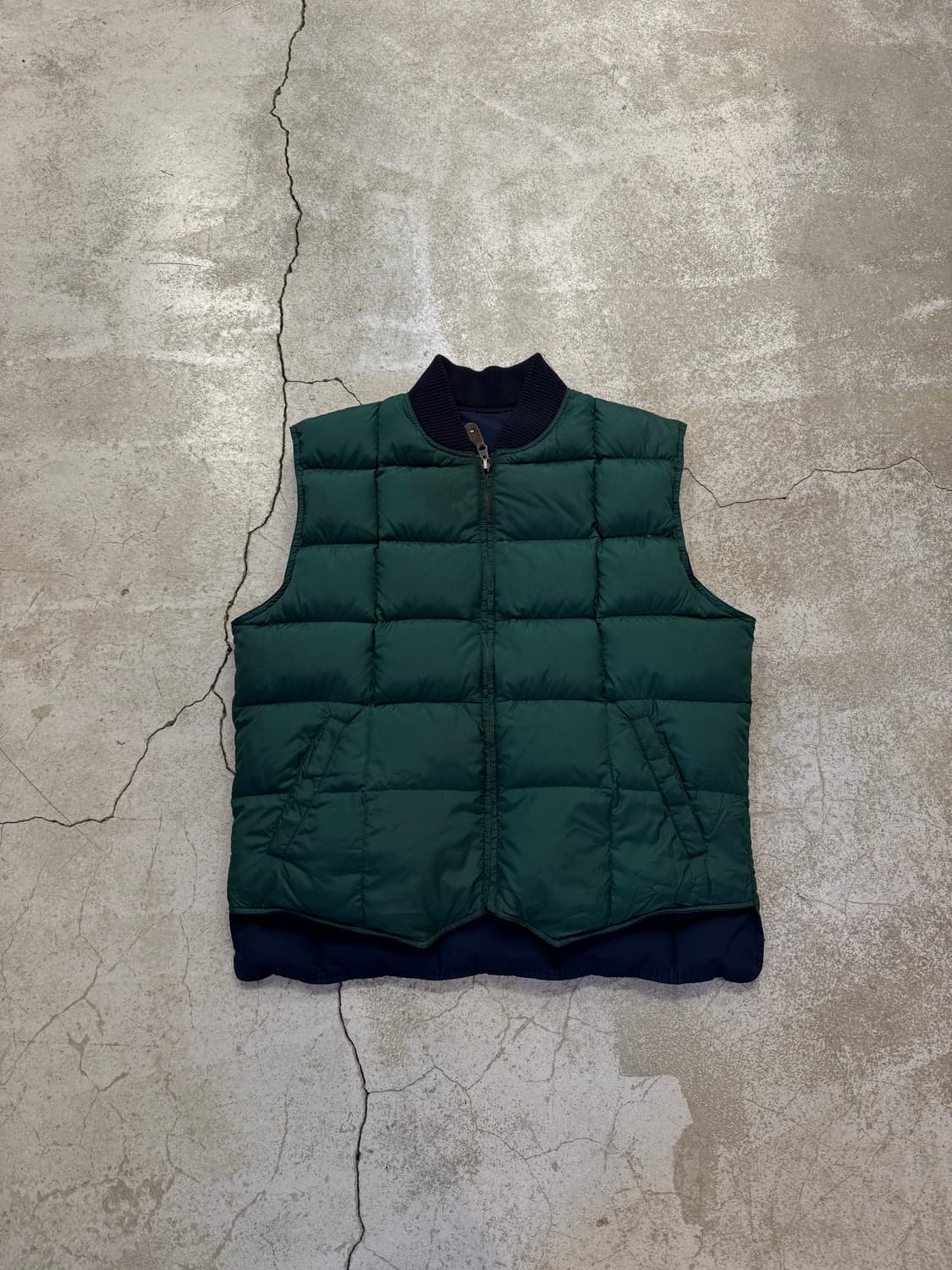 90s 에디바우어 리버서블 구스다운 패딩 베스트 상품이미지2