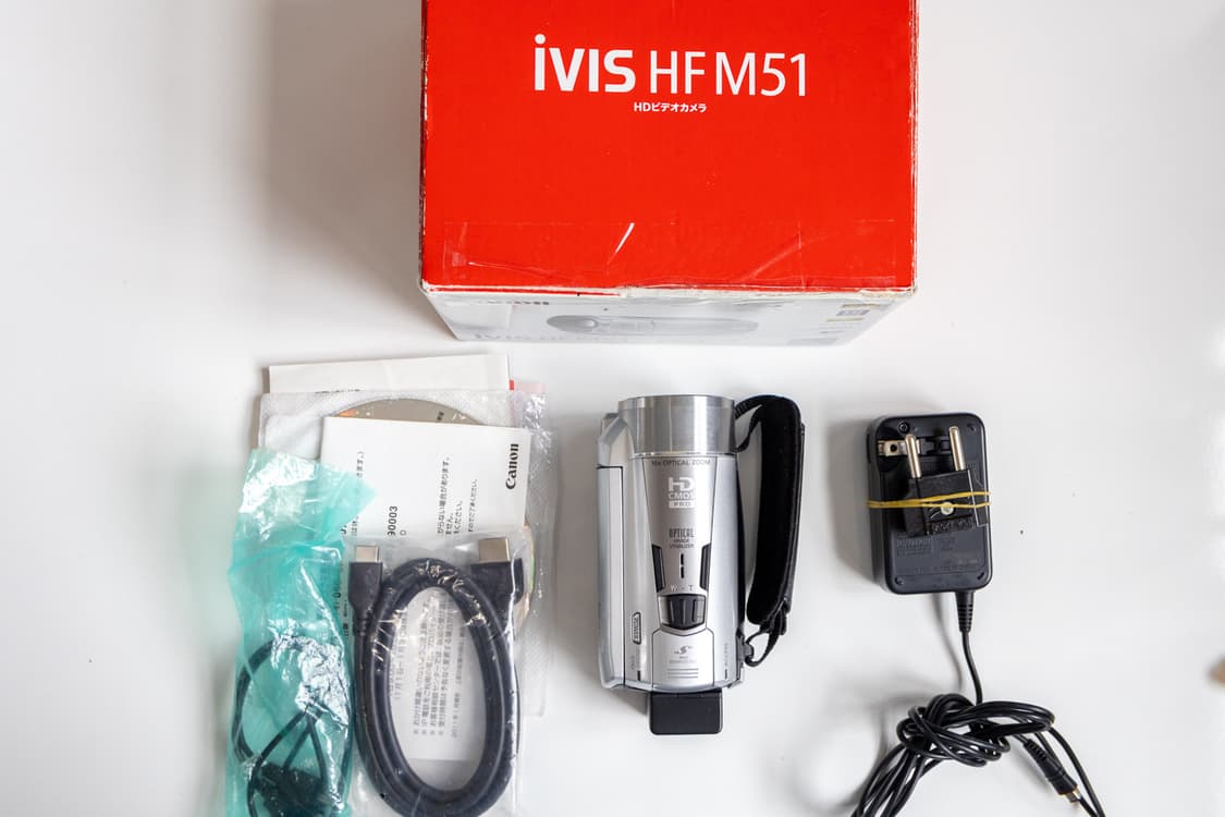 Canon iVIS HF M51 / 빈티지 디지털 캠코더 상품이미지9