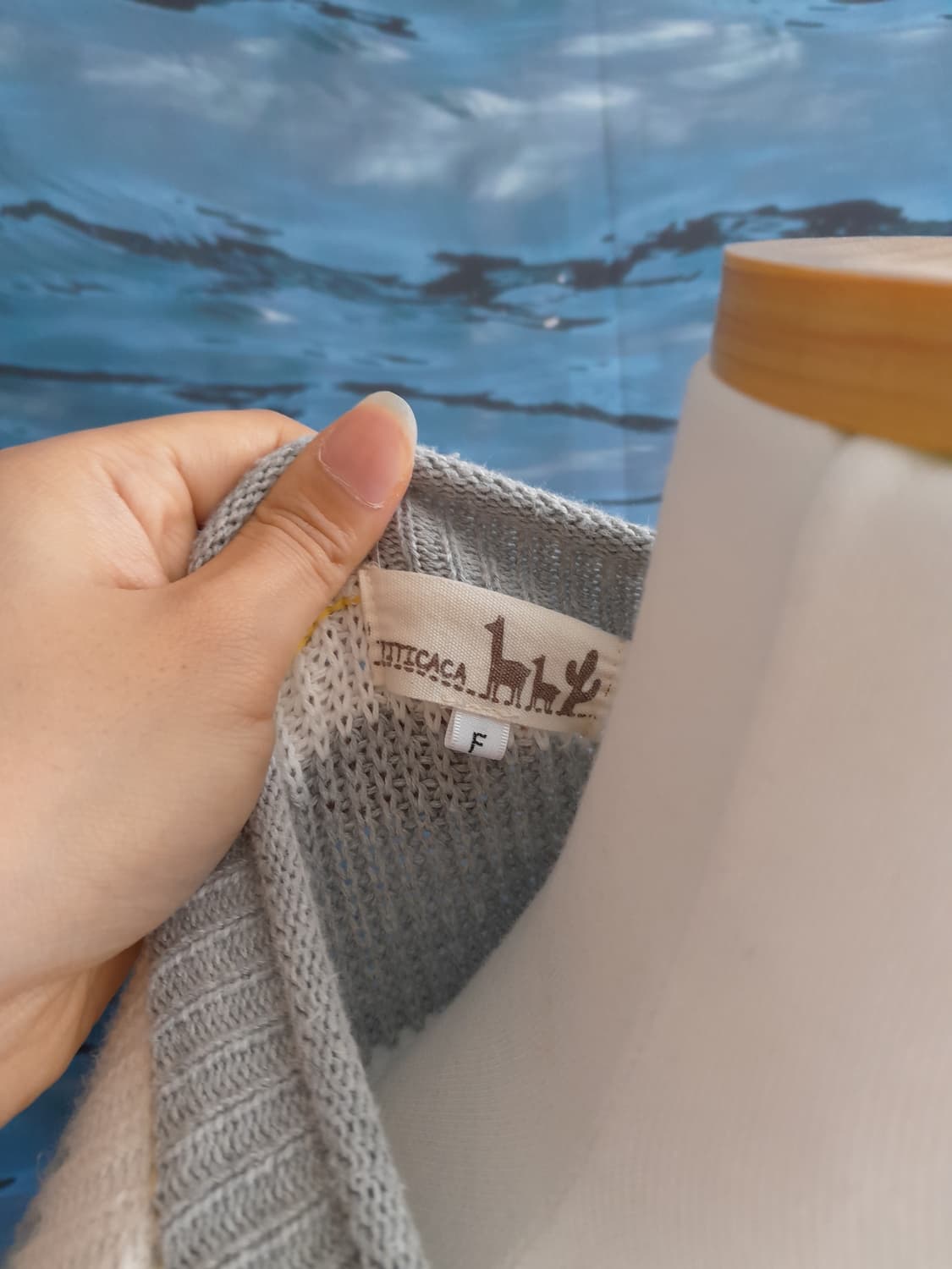 티티카카 스트라이프 가디건 상품이미지4