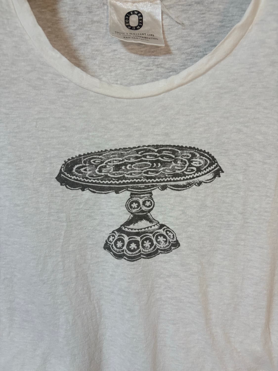 WEEKEND PEOPLE graph half t-shirt  상품이미지2