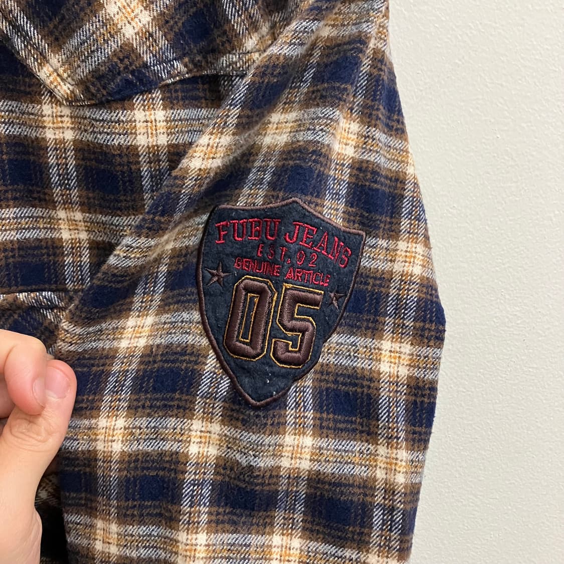 N108 푸부 후부 웨스턴 체크셔츠 상품이미지9