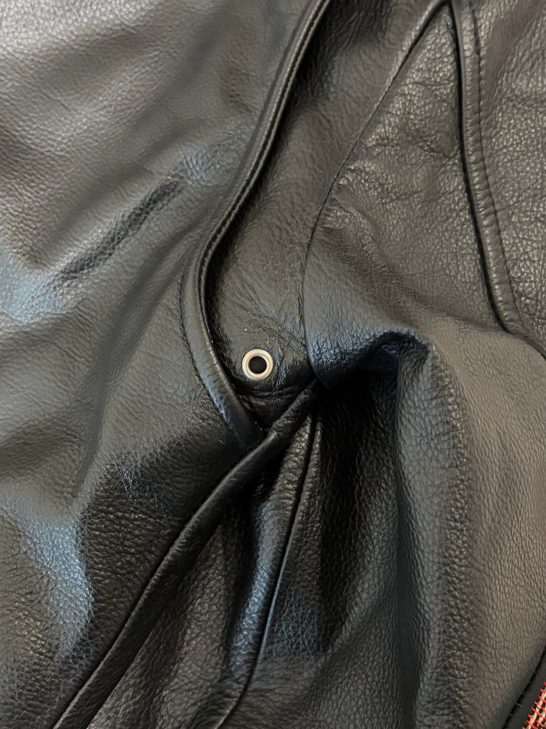 Cow leather rider jacket / 소가죽 라이더 자켓 상품이미지6