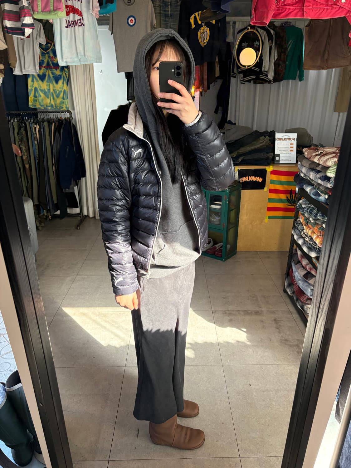 푸마 경량패딩 상품이미지8