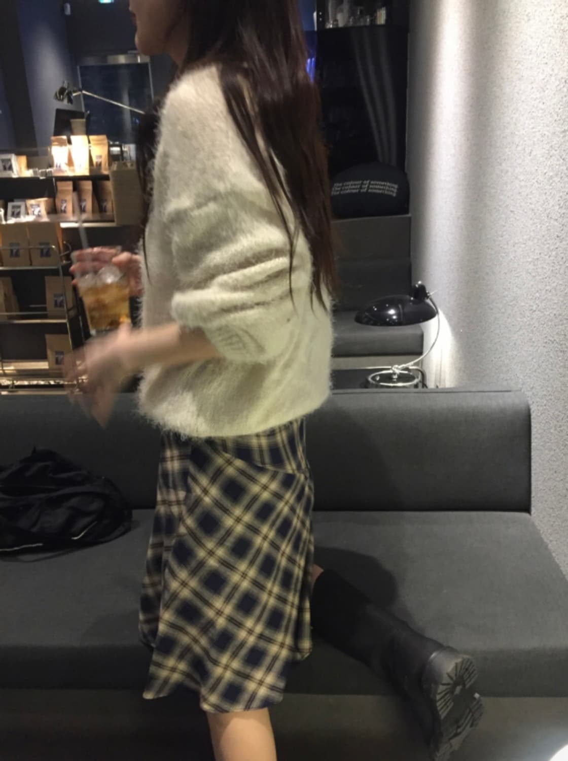 (최종가격/새상품)하우유 마요 루즈 니트 상품이미지5