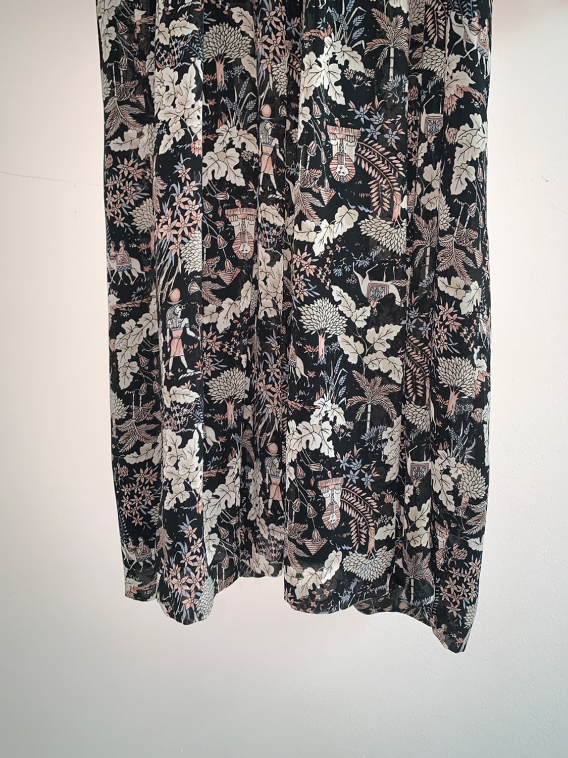 Bohemian tie v neck dress 상품이미지6