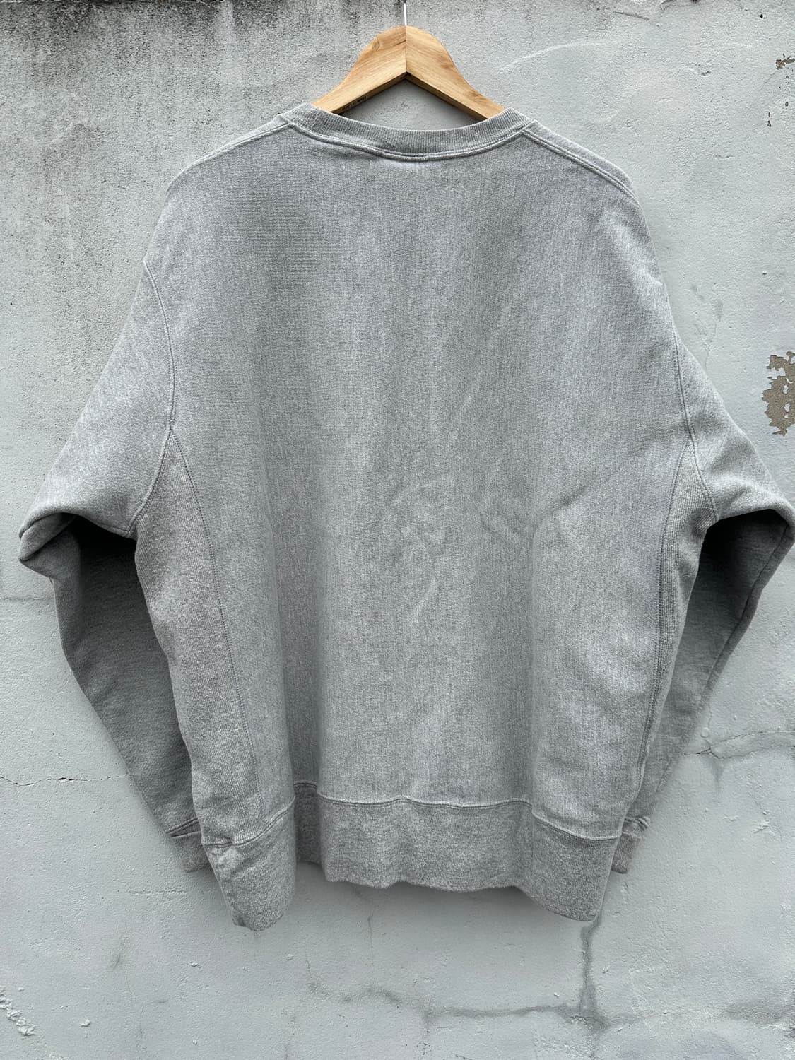 [2XL] 챔피온 리버스위브 그레이 맨투맨 상품이미지7